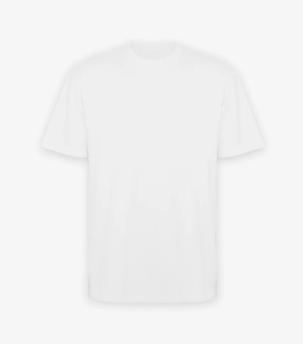 Unisex Oversize Shirt weiss Baumwolle